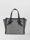 Gianni Chiarini Shoulder Bags With Chevron Pattern And Top Handles