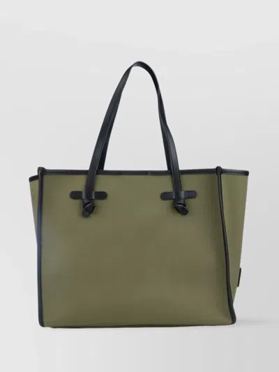 Gianni Chiarini Shoulder Bags With Contrast Trim And Top Handles