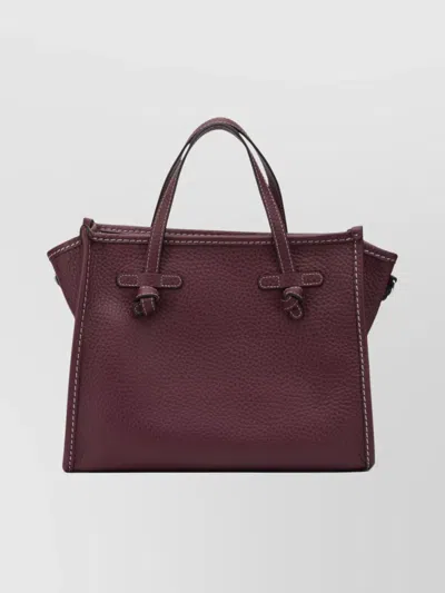 Gianni Chiarini Shoulder Bags With Top Handles And Metal Hardware In Burgundy