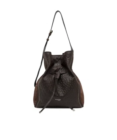 Gianni Chiarini Large Siena Shoulder Bag In Brown