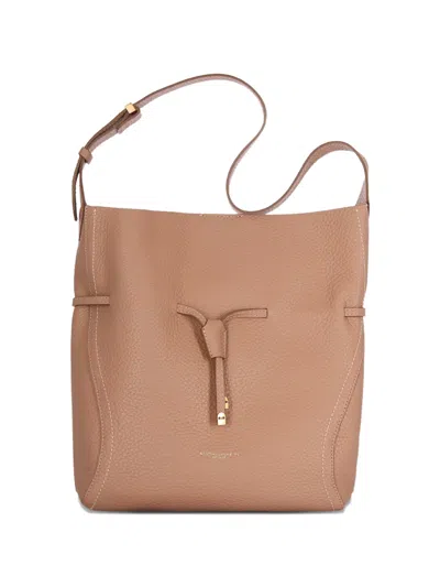 Gianni Chiarini Sienna Shoulder Bag In Neutral