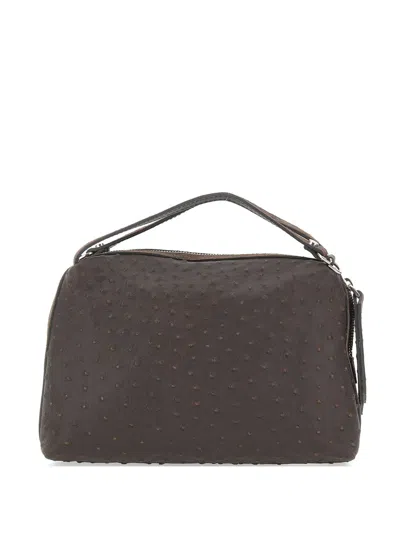 Gianni Chiarini Small Alifa Ostrich-effect Tote Bag In Pattern