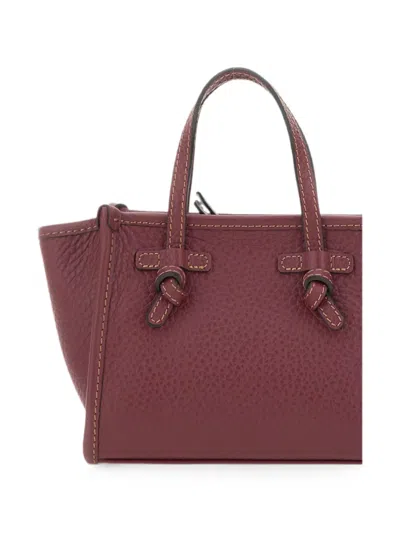 Gianni Chiarini Small Miss Marcella Leather Tote Bag In Pink