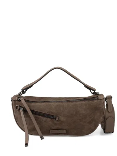 Gianni Chiarini Kleiner Shopper Aus Wildleder In Brown