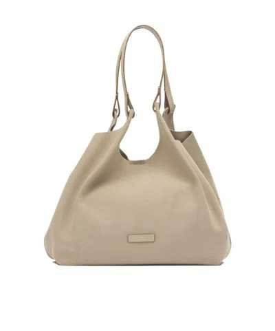 Gianni Chiarini Soft Shoulder Bag In Brown