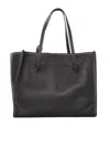 Gianni Chiarini Structured Leather Handbag In Black