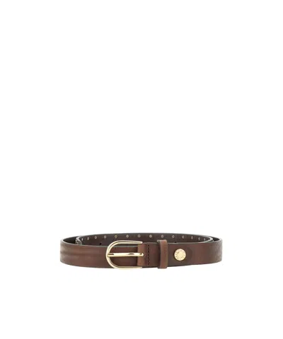 GIANNI CHIARINI STUDDED LEATHER BELT