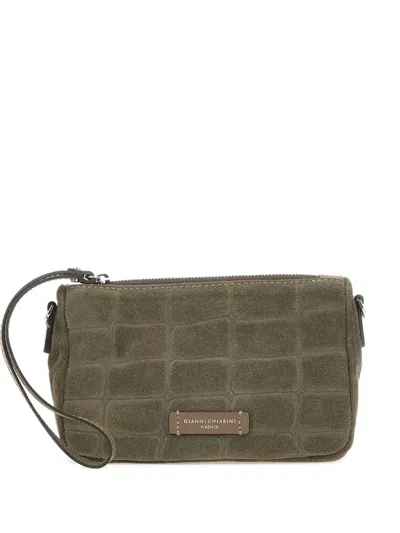 Gianni Chiarini Suede Clutch Bag