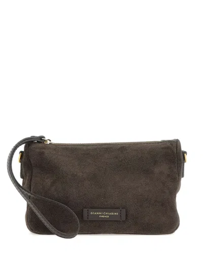 Gianni Chiarini Suede Clutch Bag