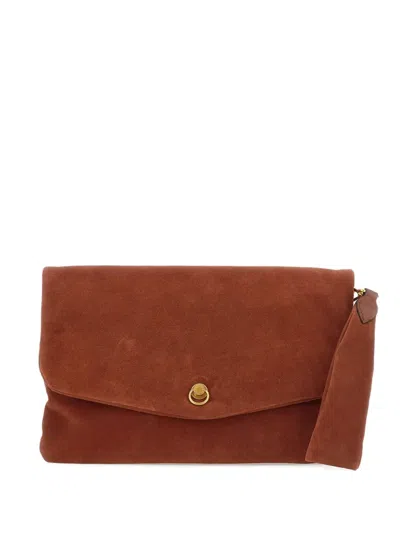 Gianni Chiarini Suede Clutch Bag