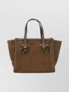 Gianni Chiarini Top Handle And Adjustable Strap Shoulder Bag In Brown
