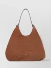 Gianni Chiarini Suede Shoulder Bag Gold-tone Hardware