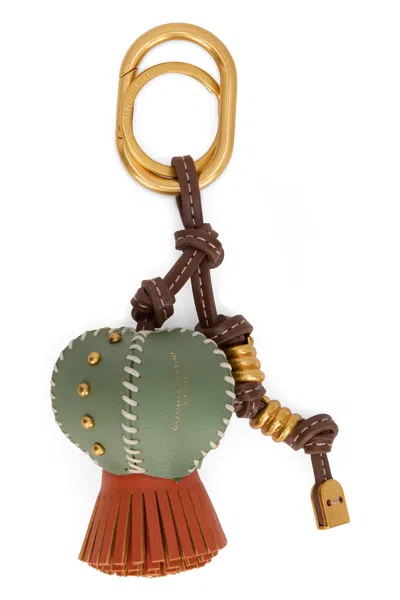 Gianni Chiarini Synthetic Leather Keychain In Multi