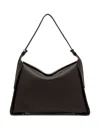 Gianni Chiarini Textured Leather Shoulder Bag In Brown