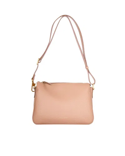 Gianni Chiarini Textured Leather Shoulder Bag With Adjustable Strap In Multi