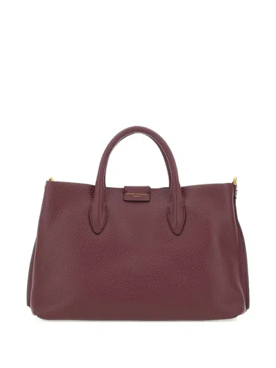 Gianni Chiarini Textured-leather Top-handle Tote Bag