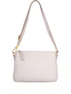 Gianni Chiarini Textured Shoulder Bag In Neutral