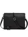 Gianni Chiarini Flip Shoulder Bag In Black