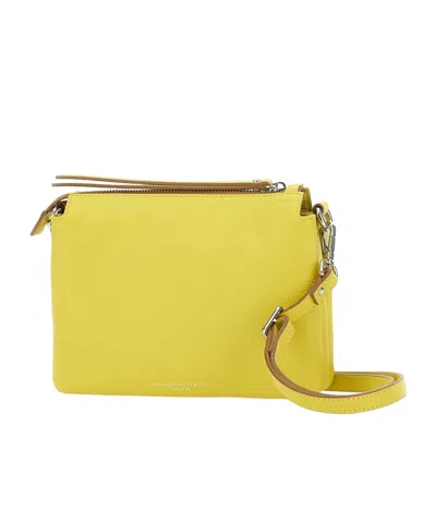 Gianni Chiarini Three Shoulder Bag In Yellow