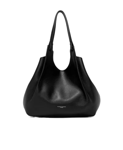 Gianni Chiarini Top Double Handle Shoulder Bag In Black