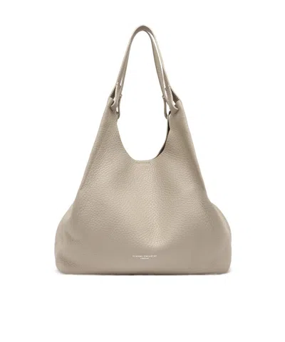 Gianni Chiarini Top Double Handle Shoulder Bag In Nude