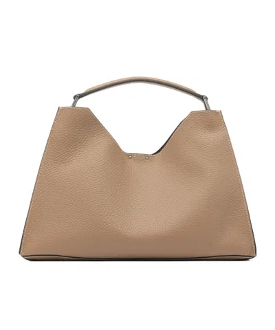 Gianni Chiarini Versatile Shoulder Bags Adjustable Strap In Brown