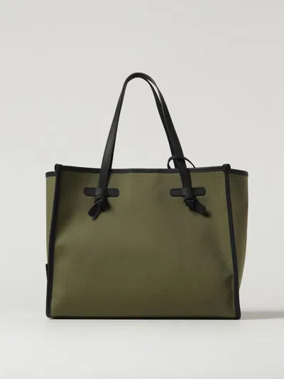 Gianni Chiarini Tote Bags  Woman Color Military In Green