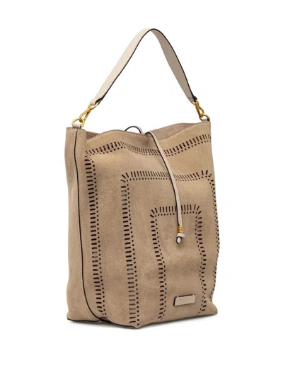 Gianni Chiarini Vanessa Bucket Bag In Neutral
