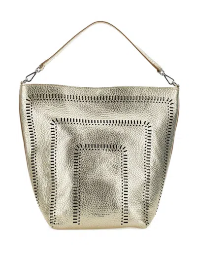 Gianni Chiarini Vanessa Shoulder Bag In Gold