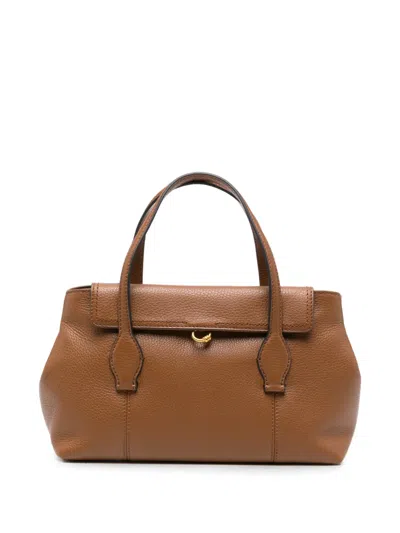 Gianni Chiarini 비키 레더 토트 백 In Brown