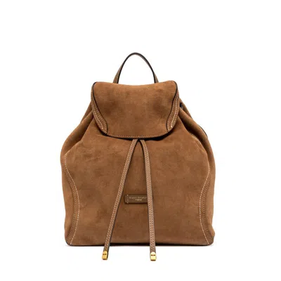 GIANNI CHIARINI GIANNI CHIARINI "VIOLETTE" BACKPACK IN SUEDE