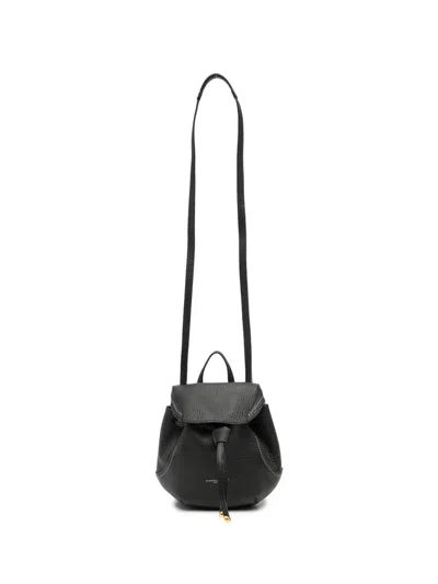 Gianni Chiarini 비올레트 레더 백팩 In Black