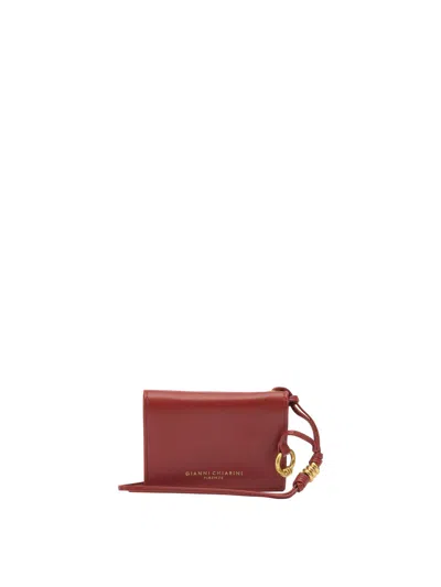 Gianni Chiarini Wallets & Card Holders In Red