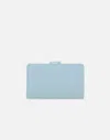 Gianni Chiarini Leather Wallet In Blue