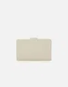 Gianni Chiarini Leather Wallet In White