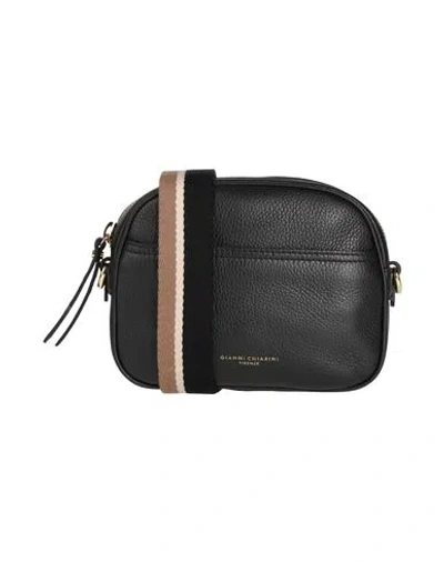 Gianni Chiarini Woman Cross-body Bag Black Size - Leather