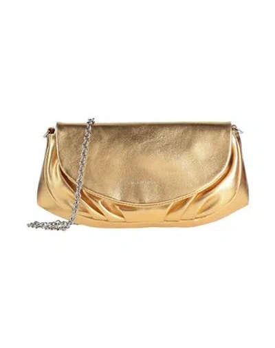 Gianni Chiarini Woman Cross-body Bag Gold Size - Leather