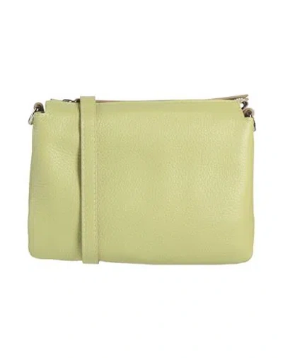 Gianni Chiarini Woman Cross-body Bag Light Green Size - Leather