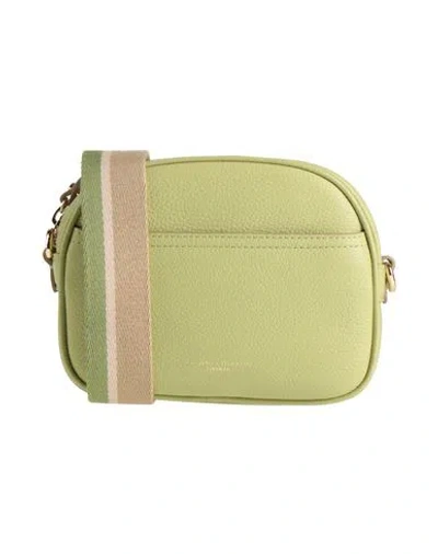Gianni Chiarini Woman Cross-body Bag Light Green Size - Leather