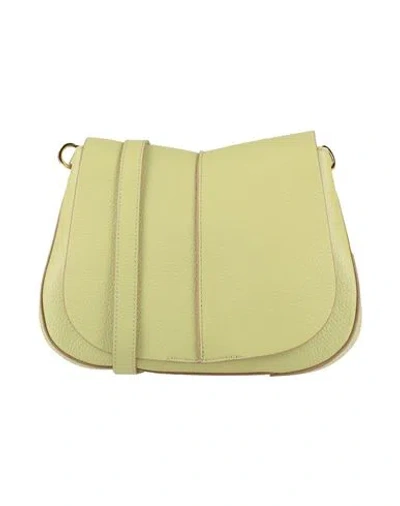 Gianni Chiarini Woman Cross-body Bag Light Green Size - Soft Leather
