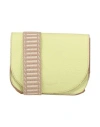 Gianni Chiarini Soft Green Hammered Leather Handbag In Green