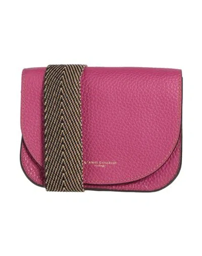 Gianni Chiarini Woman Cross-body Bag Magenta Size - Leather In Pink