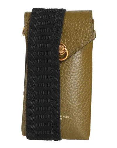 Gianni Chiarini Woman Cross-body Bag Military Green Size - Leather
