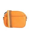 Gianni Chiarini Woman Cross-body Bag Orange Size - Leather