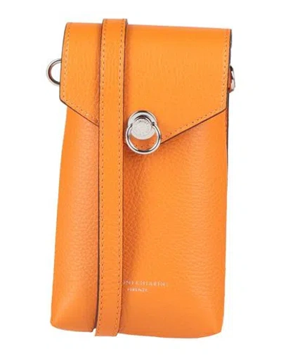 Gianni Chiarini Woman Cross-body Bag Orange Size - Leather