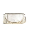 Gianni Chiarini Woman Cross-body Bag Platinum Size - Leather In Gray