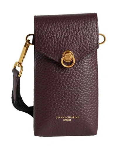Gianni Chiarini Woman Cross-body Bag Plum Size - Leather In Purple