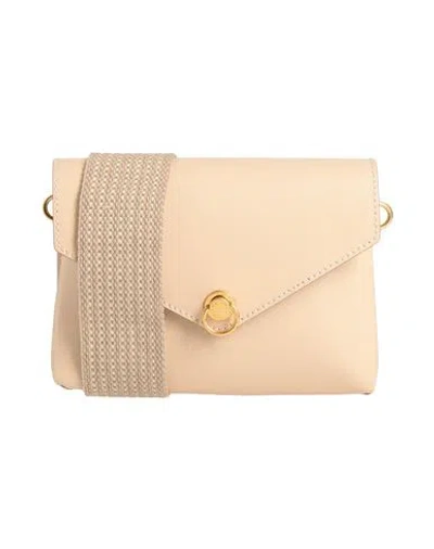Gianni Chiarini Woman Cross-body Bag Sand Size - Leather