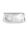 Gianni Chiarini Woman Cross-body Bag Silver Size - Leather In Silver