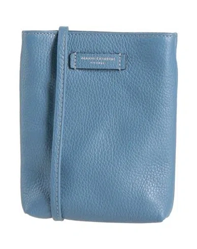 Gianni Chiarini Woman Cross-body Bag Deep Teal Size - Leather In Green